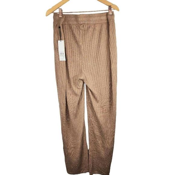 Calvin Klein Plus Wide Leg Ribbed Pants Size 1x - Picture 3 of 6